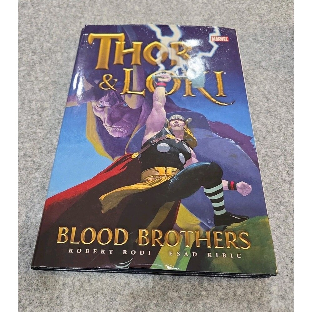 Thor and Loki Blood Brothers Rob Rodi 2011 First Print Hardcover Book Marvel